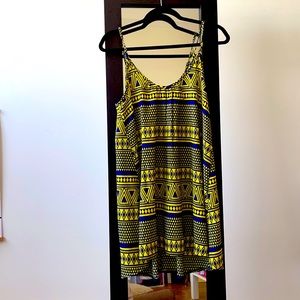 Spaghetti strap mini dress